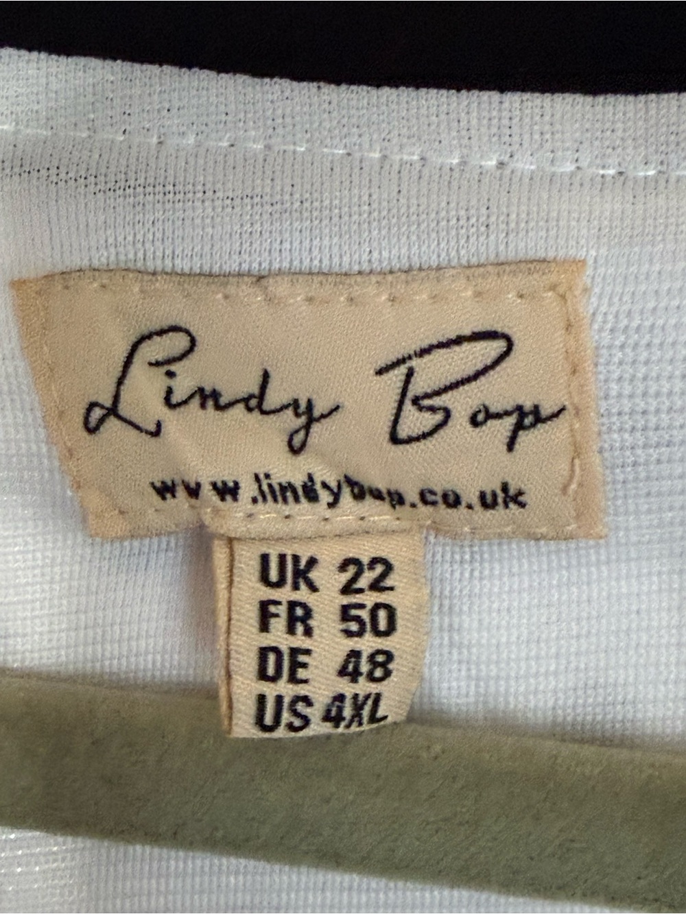 Lindy Bop Polka Dot Rockabilly Fit & Flare Dress *Fits 2X* - Picture 5 of 6